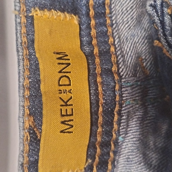 MEK DNM size 29 low rise naxos skinny jeans medium blue for women - Picture 5 of 9